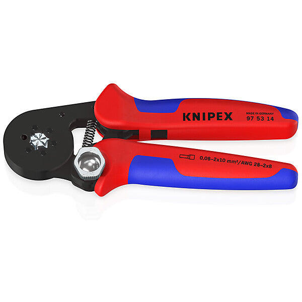 KNIPEX Crimpzange f.Aderendh. 180mm 97 53 14 SB